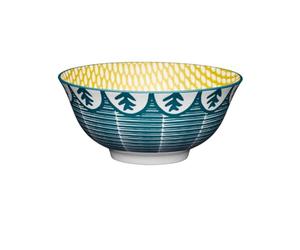Kc Folk Leaf Bowl 15.7cm