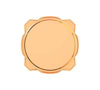 KC HiLiTES 5112 Gravity LED Pro6 Light Shield Cover 6 In. Amber Gravity LED Pro6 Light Shield Cover