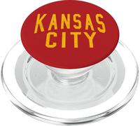KC Red Kansas City Red & Yellow Original Kc Local Fan Kc red PopSockets PopGrip for MagSafe