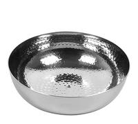 KC Sandwich Bottom Heavy Guage Stainless Steel Hammered Tasla, Without Handle Kadhai Cookware(1500 ML)