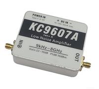 KC9607A Ultra-Low Noise Module 1kHz-8GHz, 22dB Gain Low Noise Figure for Near-Field Probe and Antenna Signal Enhancement