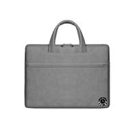 KCA_S3 15 15.6 16 Inch Laptop Shoulder Bag for Women and Men Lightweight Waterproof Computer Sleeve Handbag for MacBook Pro Dell XPS HP Envy Lenovo IdeaPad Business Work Travel Colour Dark Grey