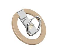 KCA_S3 Champagne Gold Luxury Phone Ring Holder 360° Rotation Premium Metal Kickstand iPhone 15 16 17 Pro Max Samsung Galaxy S24 Ultra Magnetic Anti-Drop Adjustable Stand Wireless Charging Compatible