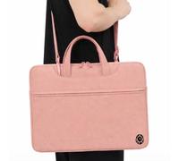 KCA_S3 Pink Laptop Sleeve Case Handle 13-14 Inch ONLY MacBook Air 13 M1 M2 M3 Surface Pro 7 8 9 Type Cover HP Pavilion x360 Acer Swift 3 5 Samsung Galaxy Book2 Book3 Waterproof Women Students School