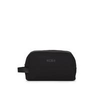 KCB Maze Large Toiletry Bag | Ideal and Practical Design | Spacious and Lightweight | Handle for Easy Transport | 100% Vegan, Black/White, One Size, Toiletry Bags