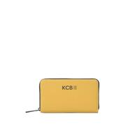 KCB Maze Large Wallet | Ideal and Practical Design | Variety of Compartments | Easy Transport | 100% Vegan, ochre, One Size, Contemporary