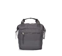KCB Medium Wide Backpack | Sturdy, Functional and Spacious Design | Perfect for Everyday | Adjustable Handles | 100% Vegan, grey, Mediano a Grande