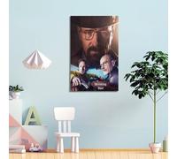KCBCMFDS Breaking Bad Movie Poster6 Poster Decorative Painting Canvas Wall Posters And Art Picture Print Modern Family Bedroom Decor Posters 08x12inch(20x30cm)