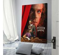 KCBCMFDS TV Show Interview Night Vampire Poster Poster Decorative Painting Canvas Wall Posters And Art Picture Print Modern Family Bedroom Decor Posters 08x12inch(20x30cm)