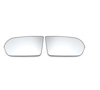 KCBHSH Car Rear View Mirror Door Wing Glass For Buick For Excelle 2008-2012 Without Heating Left Right Reversing White Glass Wing Mirrors(Left and Right)