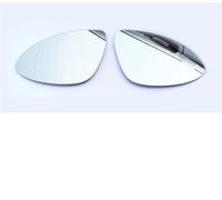 KCBHSH Car Rear View Mirror Lenses Glass For Cayenne 2011 2012 2013 2014 With Heating Exterior Side Reflective Glass Lens Wing Mirrors(Left and Right)