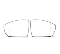 KCBHSH Car Rear View Mirror Lenses Glass For Ecosport 2013-2019 With Heating Exterior Side Reflective Glass Lens Wing Mirrors(Left and Right)