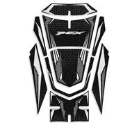 KCBHSH Fuel Tank Sticker Motorcycle Fuel Tank Sticker For H&onda Pcx 125 150 160 2021-2024 Tank Pad Stickers Scooter Protector Non-slip Decal Fuel Tank Pads(Titanium)