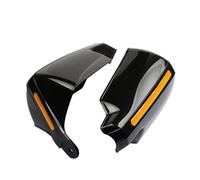 KCBHSH Handlebar handguards Motorcycle Accessories Handguard Windshield Hand Guards Wind Shield For Royal Enfield 350 For Meteor 350 2020 2021 2022(BLACK)