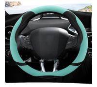 KCBHSH Microfiber Leather Car Steering Wheel Cover For Peugeot 208 2012~2018 For Peugeot 308 2014~2021 2008 2013~2018 Auto Accessories Steering Wheel Cover(Color 1)