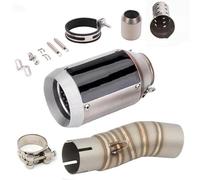 KCBHSH Motorcycle Exhaust Pipe For CFMOTO 450SR 450NK 2022-2025 Muffler Middle Link Pipe Escape Tube Silencer Tail Section Kit(Color 2)