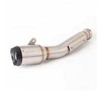 KCBHSH Motorcycle Exhaust Pipe For CFMOTO 800 NK NK800 800NK 2023-2024 Muffler Escape Tube Link Pipe With Silencer Parts