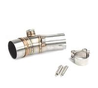 KCBHSH Motorcycle Exhaust Pipe For K&awasaki ER6N ER6F For Ninja650 Z650 For Ninja 650 42mm Middle Link Pipe Muffler Slip-on
