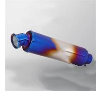 KCBHSH Motorcycle Exhaust Pipe For Kawasaki For Z900 For Z 900 51MM Muffler Escape Tube Silencer Noise Sound Silencer Eliminator(Color 5)