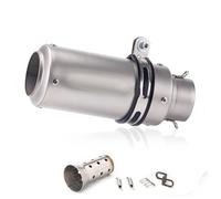 KCBHSH Motorcycle Exhaust Pipe For R3 R25 MT07 MT09 R1 51/60mm Exhaust Muffler Pipe Refit Escape Tube Silencer Accessories(Color 5,60mm)