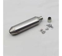 KCBHSH Motorcycle Exhaust Pipe For Suzuki DRZ 400 DRZ400 51mm Inlet Muffler Escape Tube Silencer More Color Choose Accessories(Color 1)