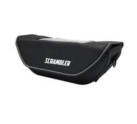 KCBHSH Motorcycle Front Storage Bag Handlebar Bag for Ducati Scrambler 1100 Handle Bar Pack Repair Tool Placement Accessories Multifunctional Storage(Black 1)