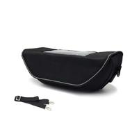 KCBHSH Motorcycle Handlebar Bag for KLR650 Waterproof Handlebar Travel Navigation Bag Portable Tool Placement Package Accessories Multifunctional Storage(Black 2)