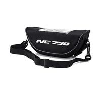 KCBHSH Motorcycle Handlebar Storage Bag for H&onda NC750 NC700 NC 750 700 Waterproof Travel Portable Tool Placement Package Multifunctional Storage(Black 2)