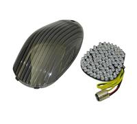 KCBHSH Motorcycle Integrated Tail Light Turn Signal Brake Indicator Lamp For KAWASAKI For Vulcan 900 VN900 Classic LT Custom 2006-2022 Rear Tail Light Integrated(Smoke)