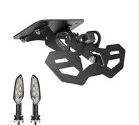 KCBHSH Motorcycle License Plate Holder Tail Bracket With Light Fender Eliminator For Y&amaha MT03 MT25 YZF R3 R25 2015-2024 Tail Tidy Holder(Color 2)