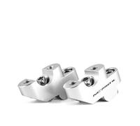 KCBHSH Motorcycle Riser Lifting Handlebar Clamp Handlebar Riser For NC 750 X NC750X 2016-2021 Raiser Adapter Spacer Handlebar Adapter(Silver 1)