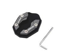 KCBHSH Motorcycle Stand Extension Pad For PCX150 PCX160 PCX125 CNC Side Stand Extension Pad Kickstand Enlarger Plate Side Stand Plate Pad(Titanium)