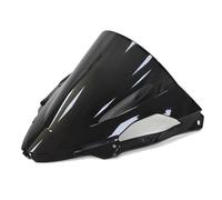 KCBHSH Motorcycle Windscreen Deflectors For Kawasaki For ZX6R 2024 Wind Shield Protector Screen Extension Adjustable Spoiler Windscreen Extension(Black)