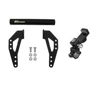 KCBHSH Phone GPS Holder Motorcycle Mobile Phone Holder For Suzuki V-Strom/DL 1000 DL1000 2014-2019 GPS Navigation Extension Bracket Smartphone Stand Navigation Bracket(BLACK 2,X-2)