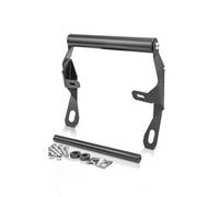 KCBHSH Smartphone Holder Motorcycle GPS Phone Navigation Mount Bracket For NMAX 155 125 NMAX155 Tech MAX 2025- Handlebar Bar Extension Stand Holder Navigation Mount Bracket(Black 2)