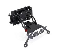 KCBHSH Smartphone Holder Motorcycle GPS Phone Navigation Plate Bracket For XMAX250 XMAX300 X-MAX XMAX 300 125 400 250 Phone Stand Holder Mount Navigation Mount Bracket(Black 2)