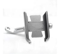KCBHSH Smartphone Holder Motorcycle Handlebar Mirror Mobile Phone Holder Stand GPS Navigation Bracket For Voge 200AC 300AC 300R 500DS 500R 650DS ER10 Navigation Mount Bracket(Silver,Mirror)