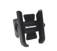 KCBHSH Smartphone Holder Motorcycle Handlebar Mobile Phone Stand Holder For Suzuki Burgman AN125 AN200 AN400 AN650 GPS Navigation Mount Bracket Navigation Mount Bracket(BLACK,Handlebar)
