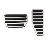KCBHSH Stainless Steel Car Pedals Gas Brake Pedal Covers For Suzuki For Swift For Dzire For Ciaz For Jimny For Jimni Interior Accessories Decor Frame(2Pcs AT)