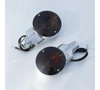 KCBHSH Turn Signal Lights Front Turn Signal Light For Harley Touring Road King Glide 2001-2017 Heritage Softail Classic FLSTC 99-17 Turning Indicators Lamp Indicator Light(Smoke)