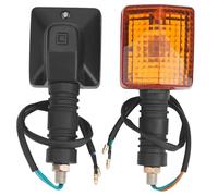 KCBHSH Turn Signal Lights Moto Turn Signal Lights Indicators Lamp For Y&amaha XT600 XT250 XT550 XT350 DT200 TW200 FZ750 TW200E 5Y1-83310-70-00 1AE-83310-70-00 Indicator Light(1 Pair)