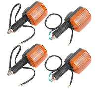 KCBHSH Turn Signal Lights Moto Turn Signals Light Indicators Lamp For Y&amaha DT200 TW200 TW200E XT250 XT350 XT550 XT600 FZ750 5Y1-83310-70-00 1AE-83310-70-00 Indicator Light(4 PCS)