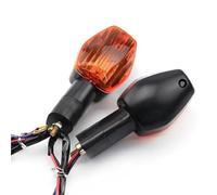KCBHSH Turn Signal Lights Motorcycle Indicators Turn Signal Light Flashing Lamp For H&onda CB400 CB600F CB900F For HORNET CB 1300 1000 RVT1000R Indicator Light(Amber)