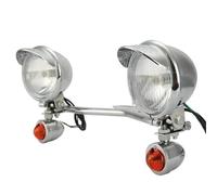 KCBHSH Turn Signal Lights Motorcycle Passing Lights Bar Turn Signals Lights Set For Y&amaha V-Star XVS 650 950 1100 Turning Indicators Blinker Lamps Indicator Light(Color 1)