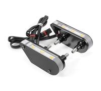 KCBHSH Turn Signal Lights Motorcycle Turn Signal Flasher Lights Mirror Block Off For B&MW M1000RR S1000RR M S 1000 RR 2019-2023 Front Invisible Light Indicator Light