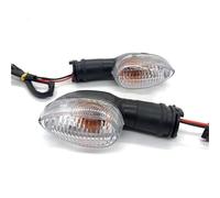 KCBHSH Turn Signal Lights Motorcycle Turn Signal Light Indicators For Y&amaha YZF R1 R6 R125 R25 R3 FZ-6N XJ6 Front Rear Blinker Lamp Indicator Light(CLEAR)