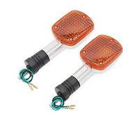 KCBHSH Turn Signal Lights Turn Signal Light Indicators Lamp For H&onda Magna VF250 VF750 VTX1300 VTX1800 Rebel CA250 CMX250 CMX400 Shadow VT500C VLX400 VLX600 Indicator Light(1 Pair)