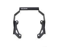 KCBHSH Vibration Mount Motorcycle GPS Navigation Mounting Plate Bracket For NC750X 2021-2024 22MM Mobilephone Crossbar Holder Stand Handlebar Fixed Device(BLACK 1)