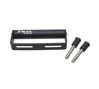 KCBHSH Vibration Mount Motorcycle Navigation Bracket GPS Mount Device Carrier Smart Phone Adapt Holder For T-max 560 TECH MAX 2022-2025 Handlebar Fixed Device(BLACK 2)