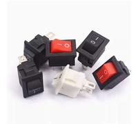 KCD1 15 * 21mm 2Pin Rocker Switch 6A-10A 125V 250V Snap-in On/Off 5Pcs(3)